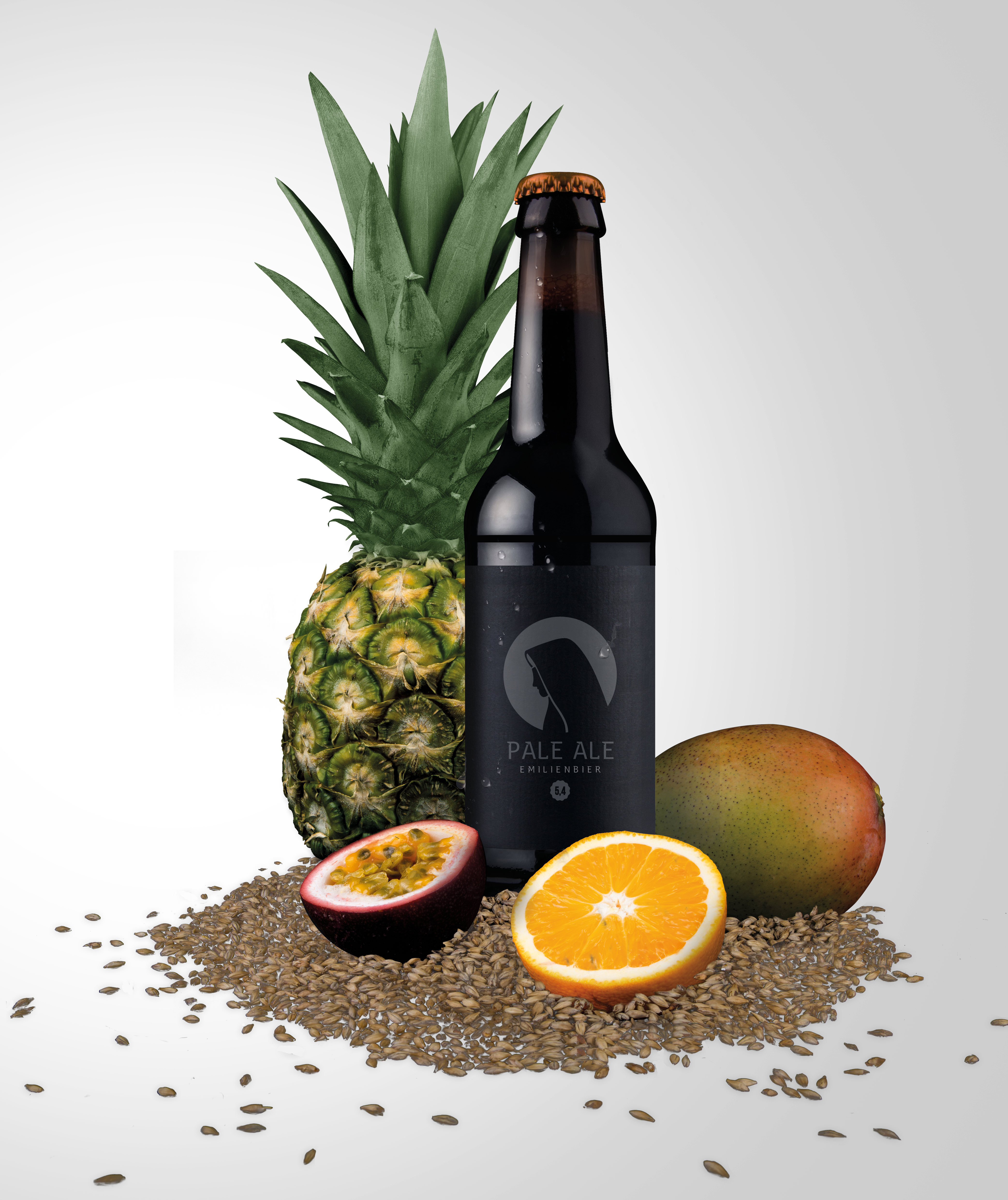 Emilienbier Pale Ale Flasche - 5,4% Alkohol, naturtrüb, hopfig-herb